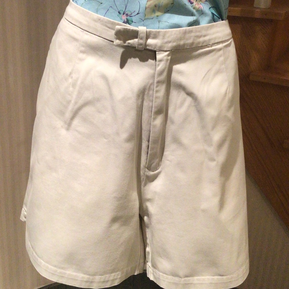 🛍2 for $30🛍Cotton Ginny Cream walking shorts 100 %cotton